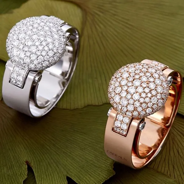 CADEAUX JEWELRY | SENSE Ring Boom Diamonds | © Cadeaux Jewelry Modular Concept