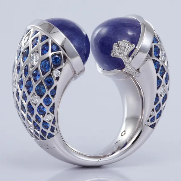 CADEAUX Cult Ring Indigo Sky