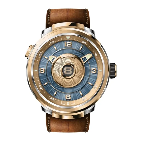 FABERGÉ | Fabergé Visionnaire DTZ Brown and 18Kt Rose Gold Men’s Watch