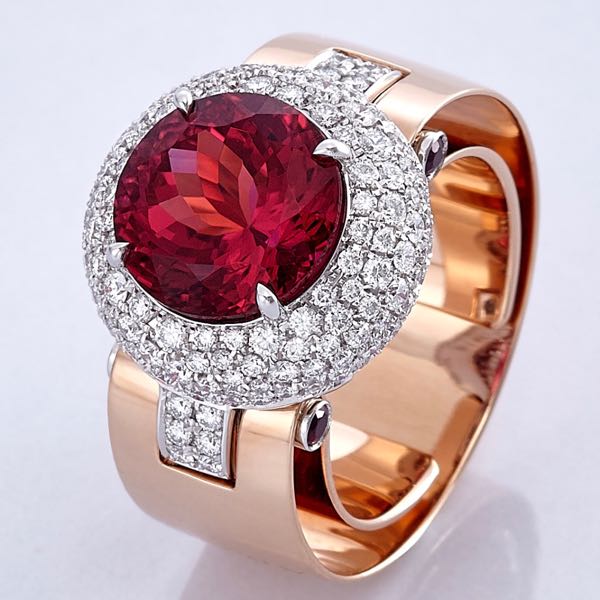 CADEAUX JEWELRY | SENSE Ring Purple Sapphire | © Cadeaux Jewelry Modular Concept